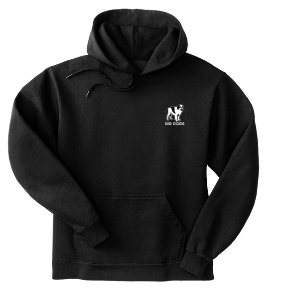 NWT Big Dog Play to win black hoodie, size XL - Picture 3 of 11